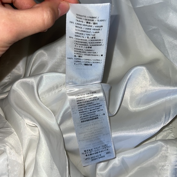 ❌SOLD❌ Alexander McQueen 38 white coat - Picture 10 of 11